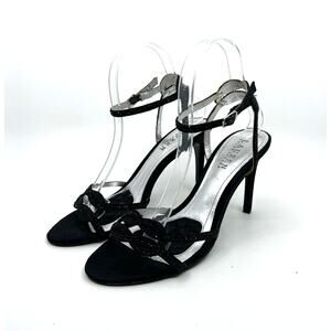 Ralph Lauren "Stephanie" Leather Ankle Strap Sandal 7.5 US